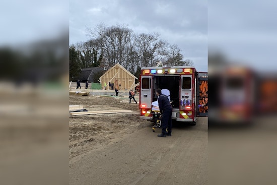 Two Workers Sustain Severe Injuries in Wall Collapse at Cape Cod Construction Site