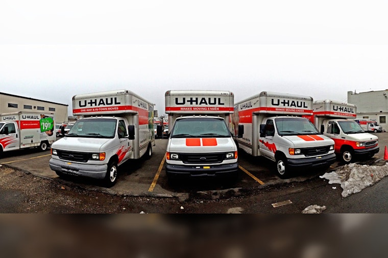 U-Haul Pickup Embroiled in Porch Pirate Spree in Northwest San Diego Neighborhood