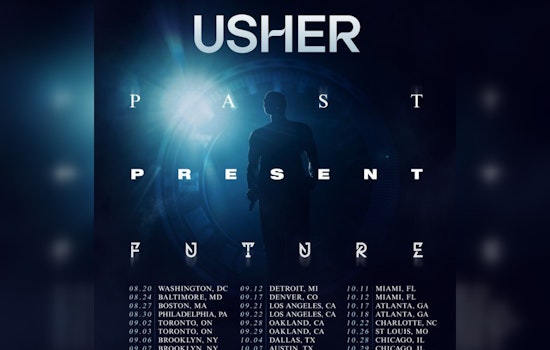 Usher Announces North American "Past Present Future" Tour, Including 24-City Sweep