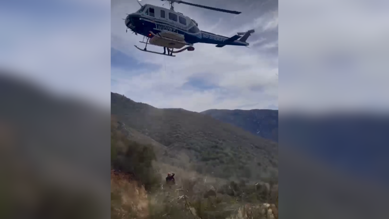 VIDEO: Rescue Teams and Helicopter Crew Airlift Injured Hiker from Rugged Three Sisters Falls Trail