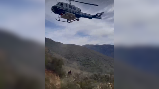 VIDEO: Rescue Teams and Helicopter Crew Airlift Injured Hiker from Rugged Three Sisters Falls Trail