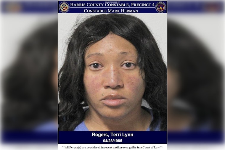 Wanted Felon Terri Rogers Apprehended During Traffic Stop by Harris County Deputies