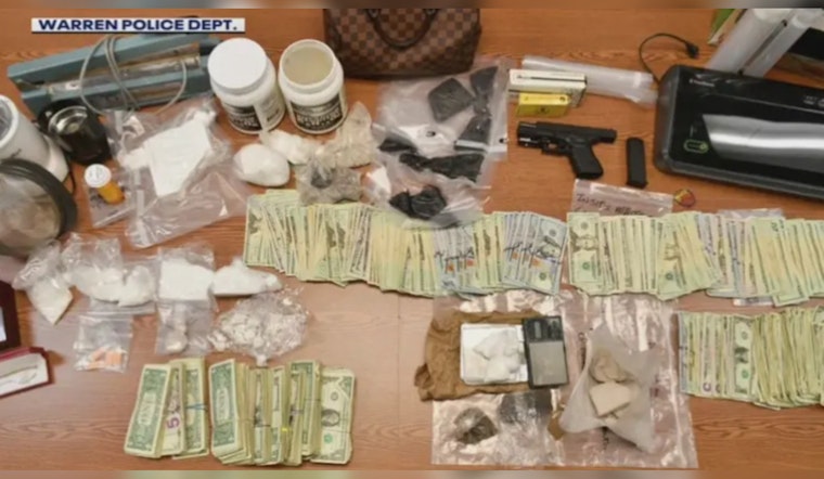 Warren Police Seize $500K in Drugs as Three Suspects Charged in Major Narcotics Bust