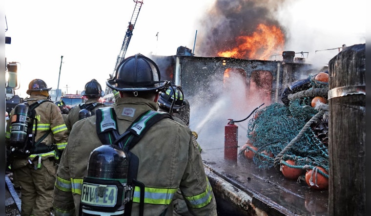 Welding Mishap Blamed for Massive Boat Fire in Fairhaven Harbor