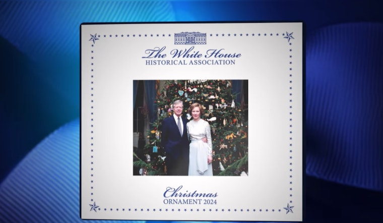 White House Historical Association Unveils President Carter Tribute for 2024 Official Christmas Ornament