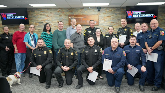 White Settlement Honors Local Heroes for Bravery and Lifesaving Acts at Council Meeting