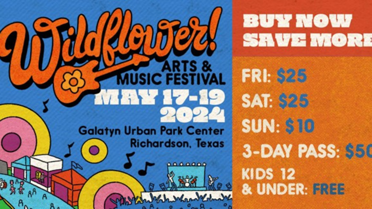 Wildflower! Arts & Music Festival Announces Eclectic Lineup in