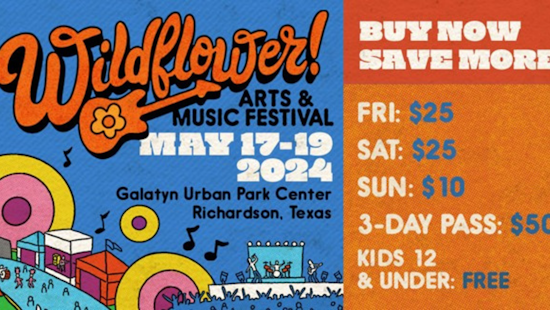 Wildflower! Arts & Music Festival Announces Eclectic Lineup in Richardson, Nile Rodgers & CHIC, Randy Rogers Band, and More Set to Shine