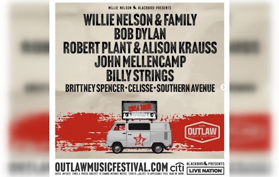 Willie Nelson, Bob Dylan, John Mellencamp to Ignite The Gorge in Washington with Star-Studded Outlaw Tour