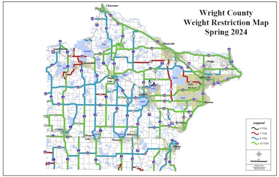 Wright County Braces for Possible Early Onset of Spring Road Weight Limits Due to Mild Winter