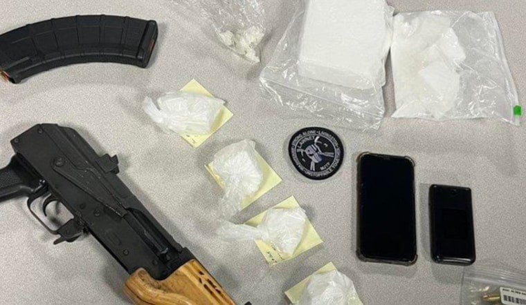 Ypsilanti Duo Arrested, Cocaine and Firearms Seized from Child's Bedroom After Police Chase on Michigan Interstate