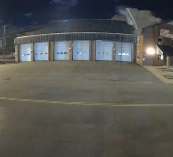 60 MPH Winds Tear Roof Off Gardner Fire Department in Massachusetts