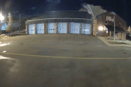 60 MPH Winds Tear Roof Off Gardner Fire Department in Massachusetts