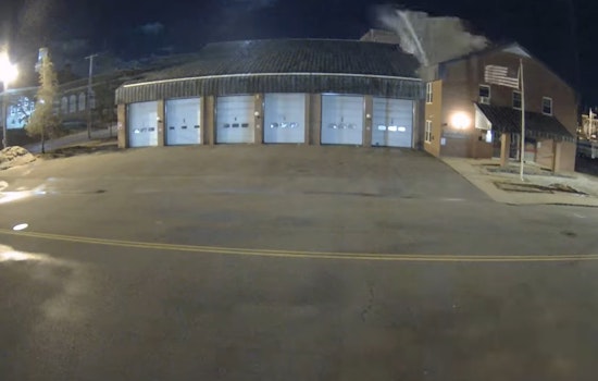 60 MPH Winds Tear Roof Off Gardner Fire Department in Massachusetts