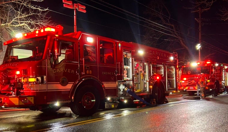 69-Year-Old Man Perishes, Nephew Injured in Late-Night House Fire in Carver