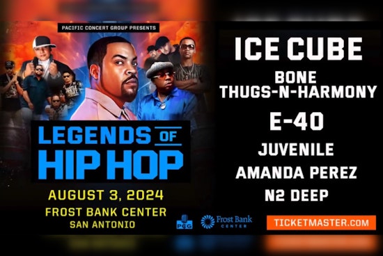 '90s Hip Hop Icons Ice Cube, Bone Thugs-N-Harmony to Revive Classics at San Antonio's Frost Bank Center