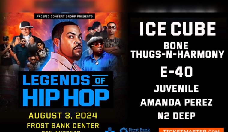 '90s Hip Hop Icons Ice Cube, Bone Thugs-N-Harmony to Revive Classics at San Antonio's Frost Bank Center