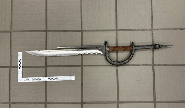 Adams Police Detain Sword-Wielding Man with Heroin Near Local 7/11