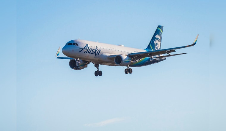 Alaska Airlines Flight Lands Safely in Portland Despite Cracked Windshield Scare from Arlington