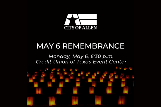 Allen Pays Tribute to Shooting Victims with Remembrance Event and Special Musical Piece "In Lumine"