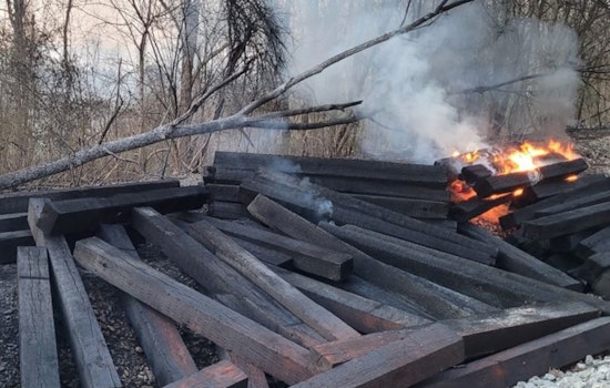 Anderson County Firefighters Tackle Railroad Blaze Suspected of Arson, Separate Fire Injures One