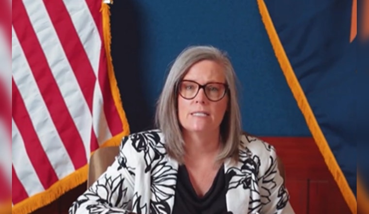 Arizona Governor Katie Hobbs Vetoes Controversial Border Security Bill, Cites Constitutional and Practical Flaws