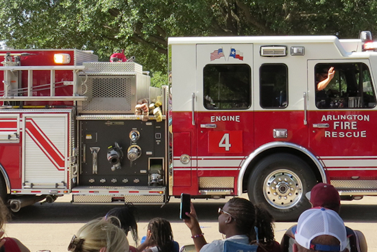 Arlington Firefighter Shot During Welfare Check Response, Suspected Shooter in Custody