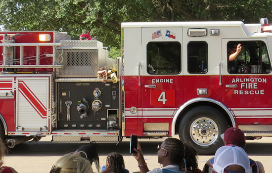 Arlington Firefighter Shot During Welfare Check Response, Suspected Shooter in Custody