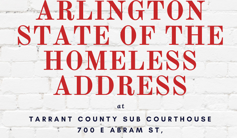Arlington Invites Public to State of the Homeless Address, Focus on Latest Data and Community Involvement