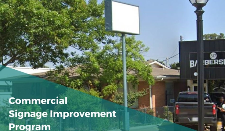 Arlington Offers $10,000 Grants to Businesses for Signage Upgrades in City Beautification Effort