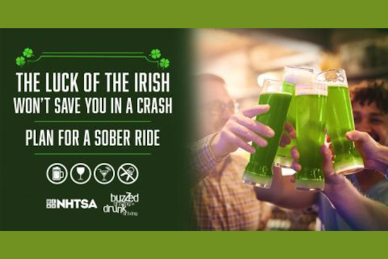 Arlington Police Warn Texans: Don't Rely on Luck, Avoid DUIs This St. Patrick's Day