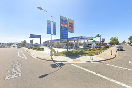Armed Robbery at Chevron Station in Kearny Mesa, San Diego Police Seek Public's Help to Apprehend Suspect