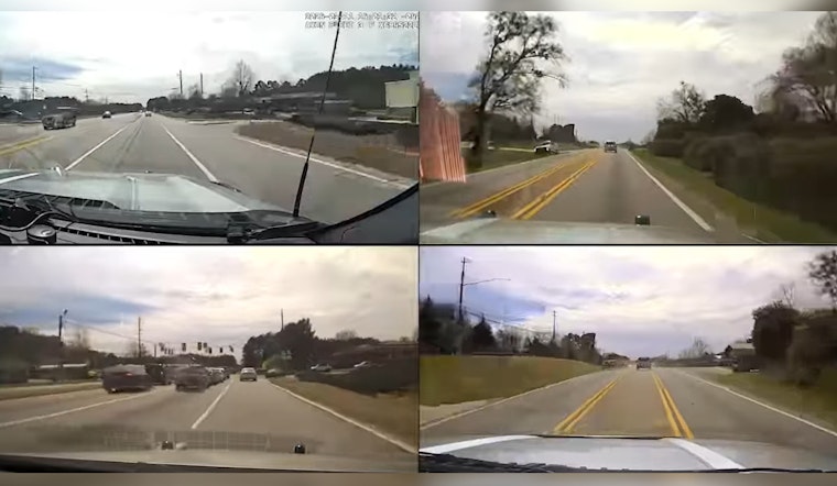 Armed Teen Charged After Leading Fayette County Police on High-Speed Chase in Stolen Car