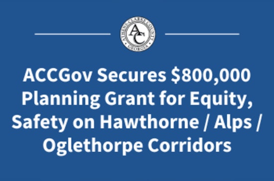 Athens Set for Enhanced Urban Connectivity with $800,000 Federal Planning Grant