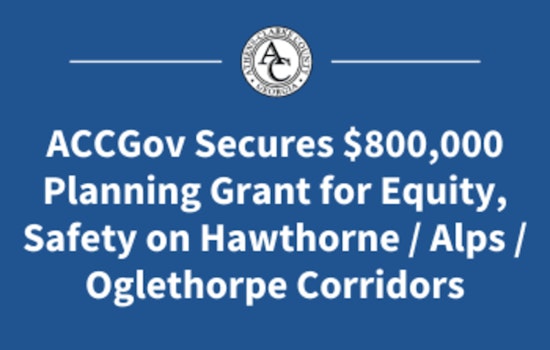 Athens Set for Enhanced Urban Connectivity with $800,000 Federal Planning Grant