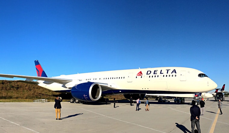 Atlanta-based Delta Air Lines Prepares LA-Inspired Airbus A350 for 2028 Summer Olympics