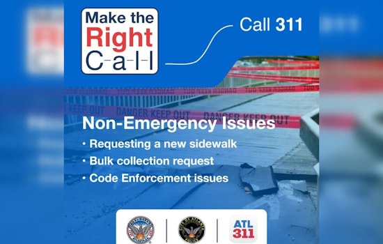 Atlanta Launches "Make the Right Call" Campaign to Redirect Non-Urgent Calls from 911 to 311