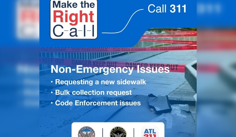 Atlanta Launches "Make the Right Call" Campaign to Redirect Non-Urgent Calls from 911 to 311