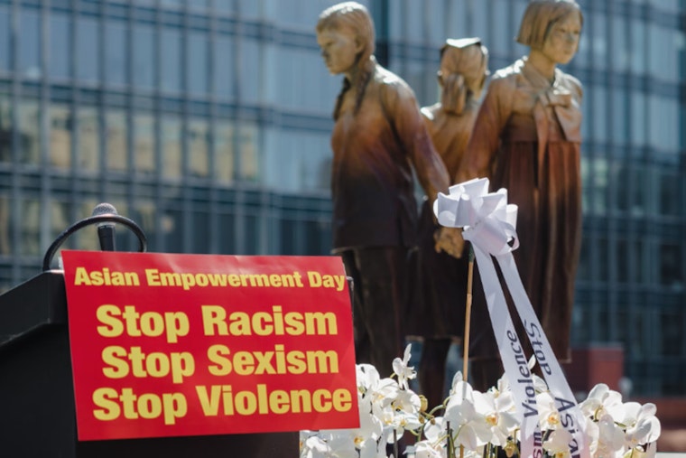 Atlanta Spa Shootings Commemorate Victims, Community Calls for Action Against Asian Hate and Gun Violence