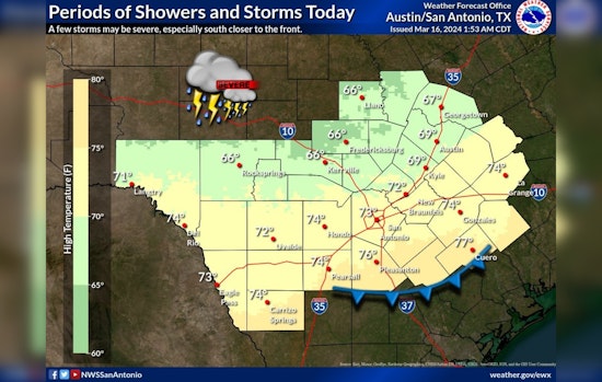 Austin Braces for Wet Weekend Forecasts Indicate Heavy Rain, Threat of Severe Weather