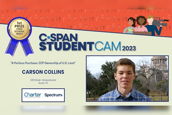 Austin Teen Clinches Runner-Up in C-SPAN Documentary Contest With Insight on U.S. Education