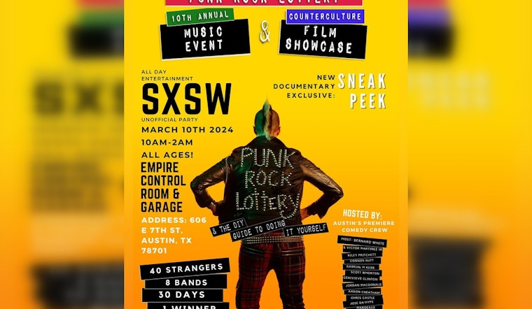 Austin's SXSW Film Festival Amps Up With 'Punk Rock Lottery' Event and Documentary Screening