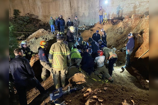 Backhoe Operator Miraculously Survives After 15-Hour Entombment in Maury County Landslide