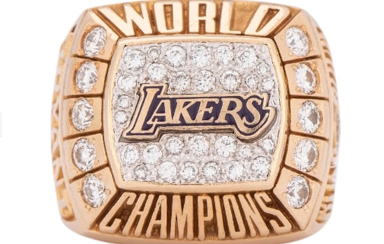 Bid Like A Champ, Kobe Bryant's First Lakers NBA Ring on Auction Block, Dazzles with Family Legacy!
