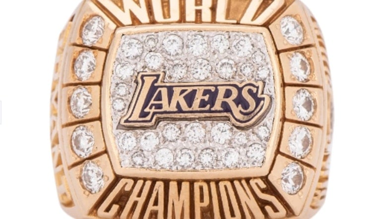 Bid Like A Champ, Kobe Bryant's First Lakers NBA Ring on Auction Block, Dazzles with Family Legacy!