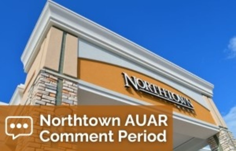 Blaine Seeks Public Input on Northtown Mall Area Redevelopment, Comment Period Open Until May 9