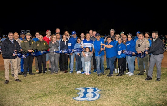Bloomington Celebrates Grand Reopening of Kessler Park with Dodger Blue Flair and Local Dignitaries