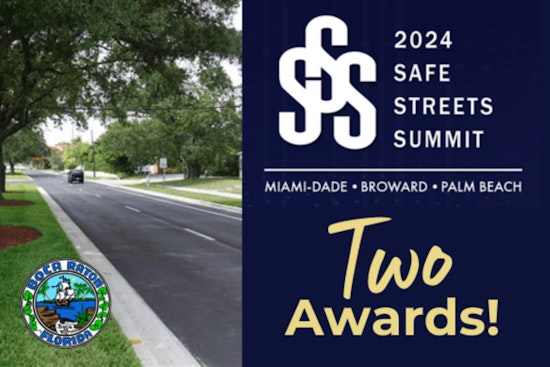 Boca Raton and Council Member Yvette Drucker Honored With Complete Streets Awards at Miami Summit