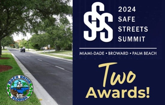 Boca Raton and Council Member Yvette Drucker Honored With Complete Streets Awards at Miami Summit