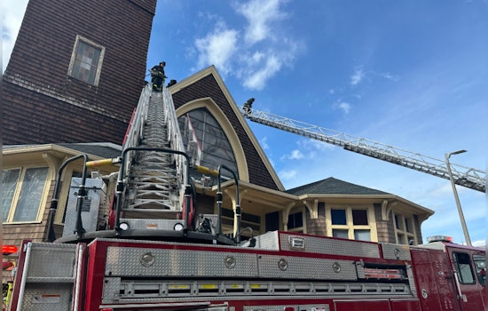 Boston Firefighters Successfully Battle Blaze at Historic Roxbury Church